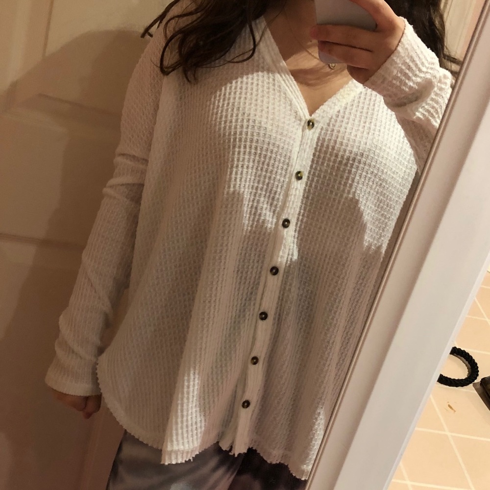 Comfy White Urban Outfitters Sweater